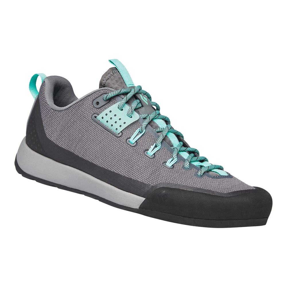 Nike Women's Gray and Teal Low-Profile Sneakers